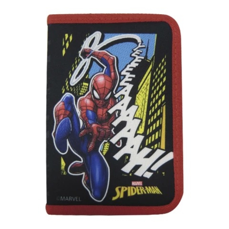 Cartuchera 1 piso Spiderman 13 x 20 cm