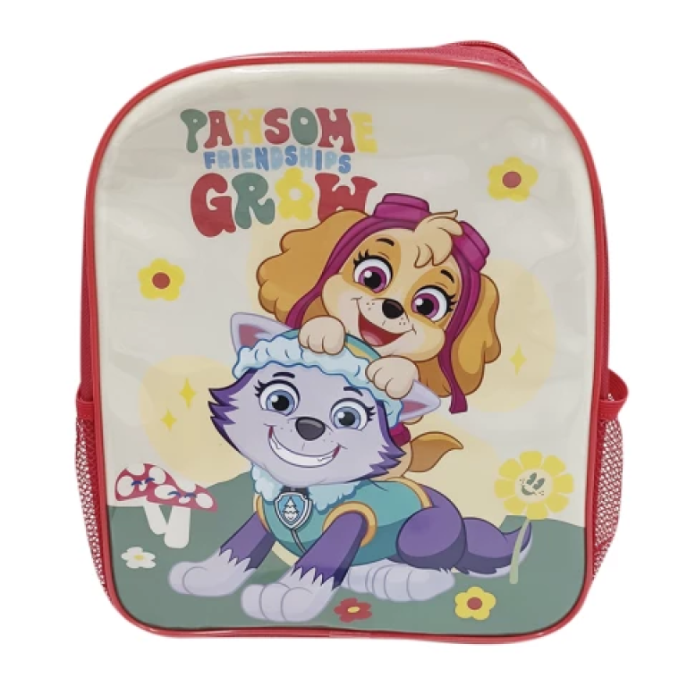 Mochila Infantil Paw Patrol 30 x 24 cm - ROJO