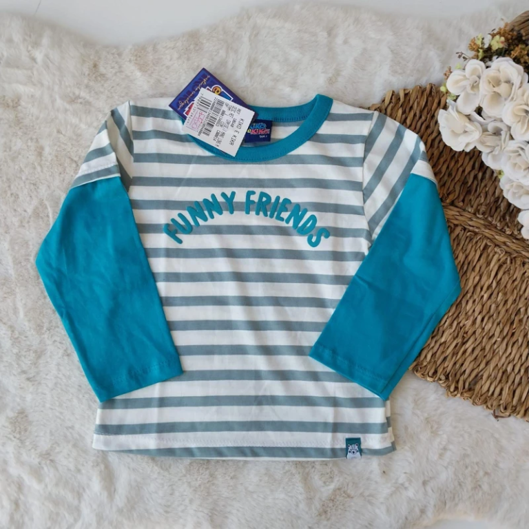 Remera Rayada Friends