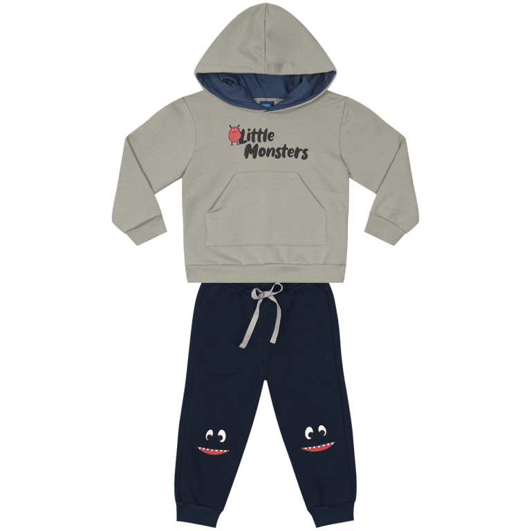 Conjunto Little Monster - Con Felpa