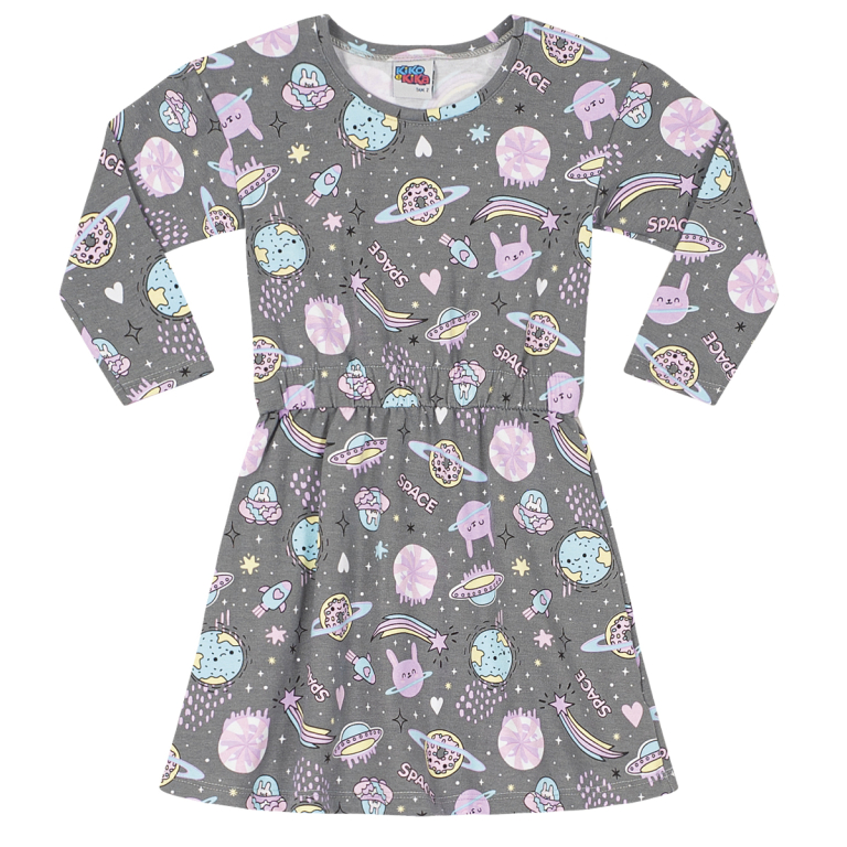 Vestido Planeta - Algodon