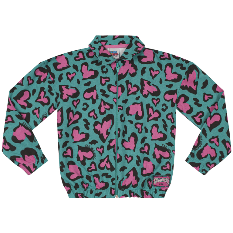 Campera Animal Print - Sin Felpa