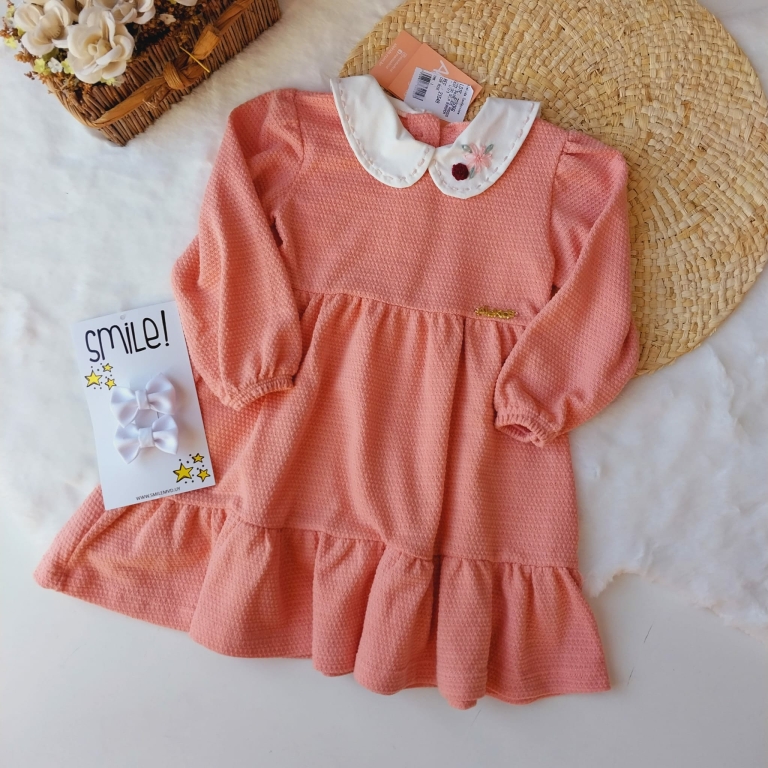 Vestido Jetty con Flores Bordadas