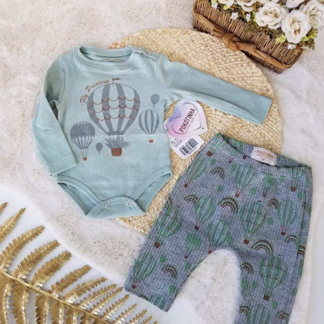 Conjunto Body + Pantalón Fly Princess