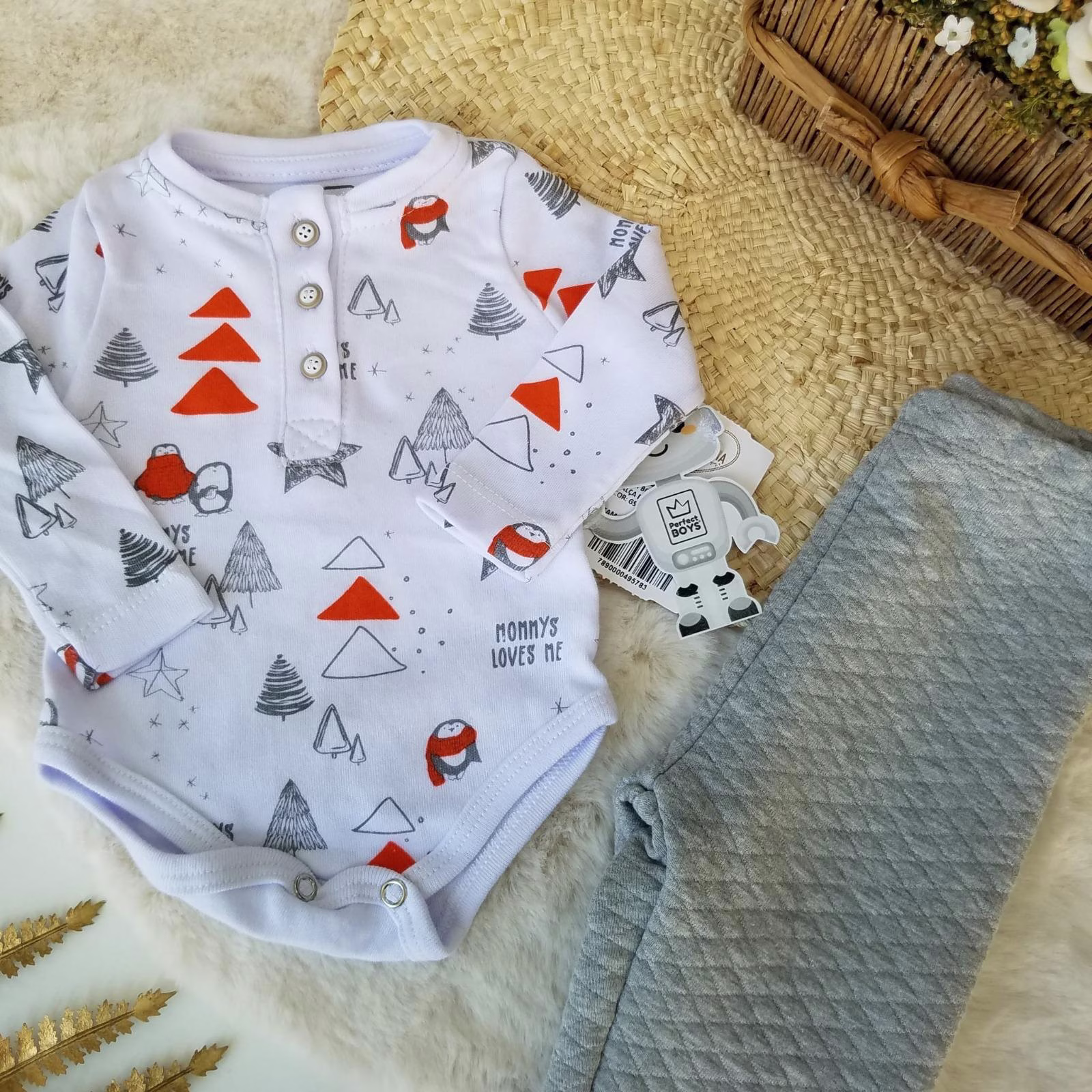 Conjunto Body + Pantalón - Mommy´s Love me