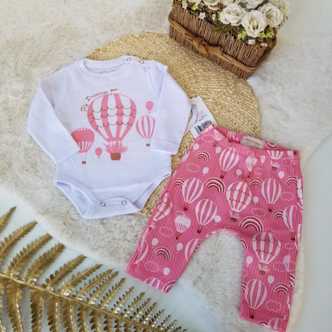 Conjunto Body + Pantalón Fly Princess
