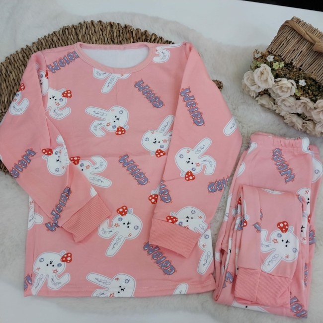 Pijama Algodon Termico Conejita
