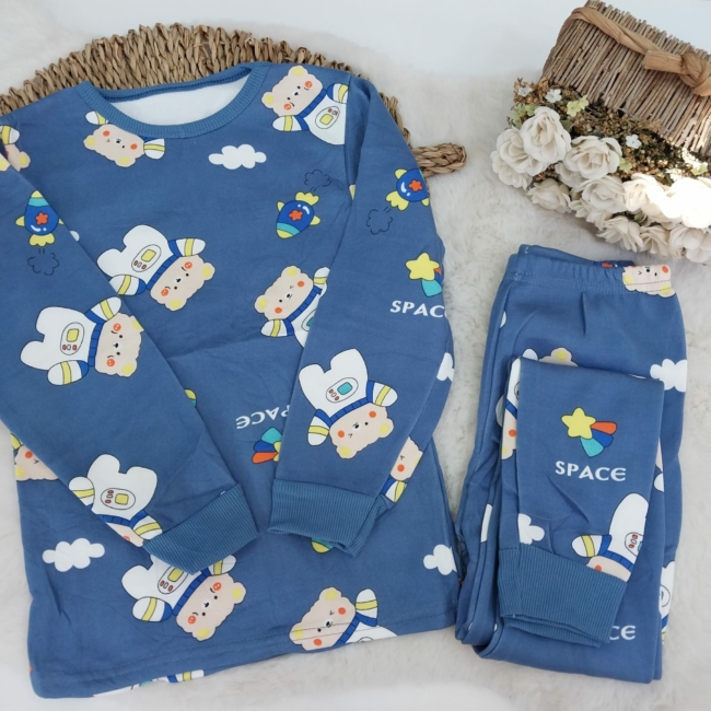 Pijama Algodón Térmico Astronauta