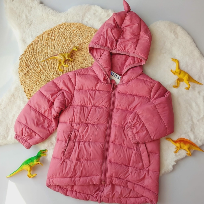 Campera Dino - Con Plush por Dentro . Rosa