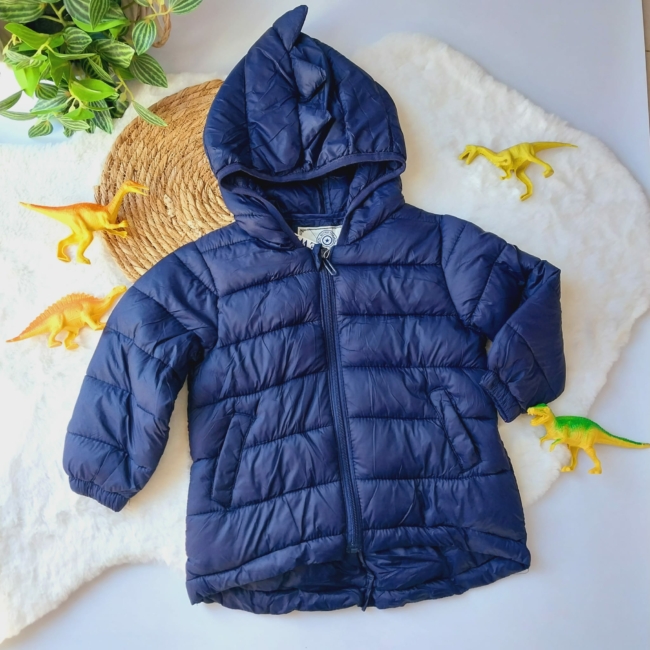 Campera Dino - Con Plush por Dentro . Azul