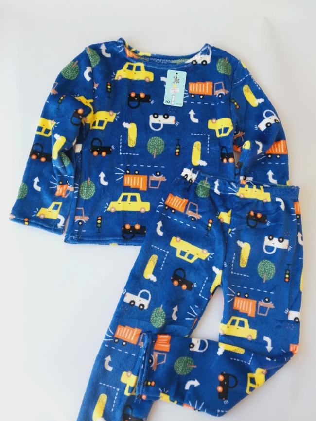 Pijama Peluche Auto