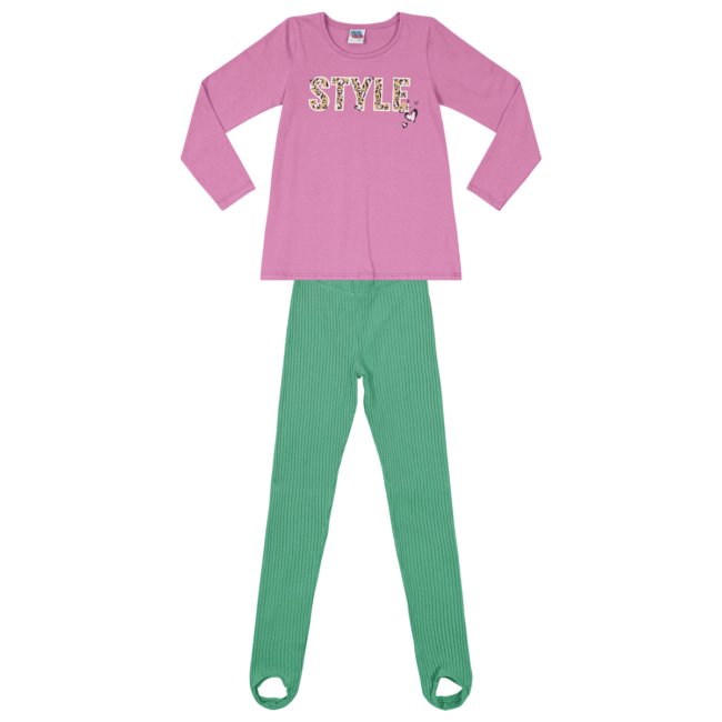 Conjunto Style - Calza Talonera