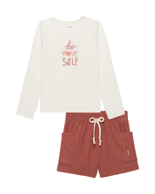 Conjunto Short Soft Super Felpa