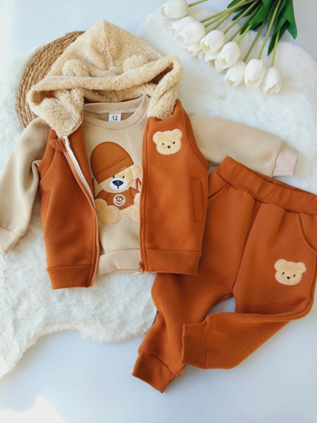 Conjunto 3 Pcs Teddy