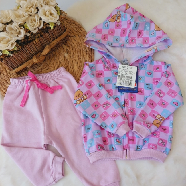 Conjunto Campera Domino Bear