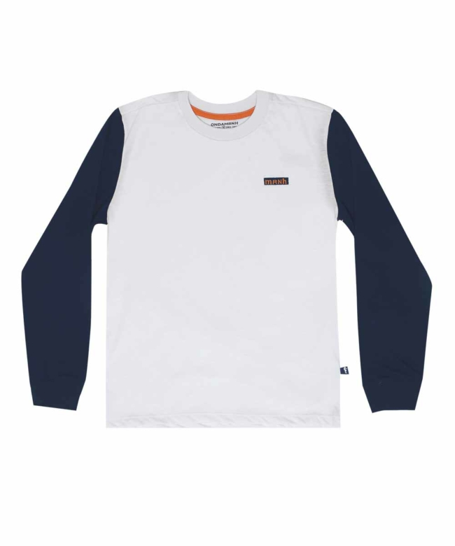 Remera Algodón Combinada