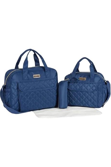 Set Bolso Maternal 4 pz . Incluye 2 Bolsos + Cambiador + Porta Mamadera