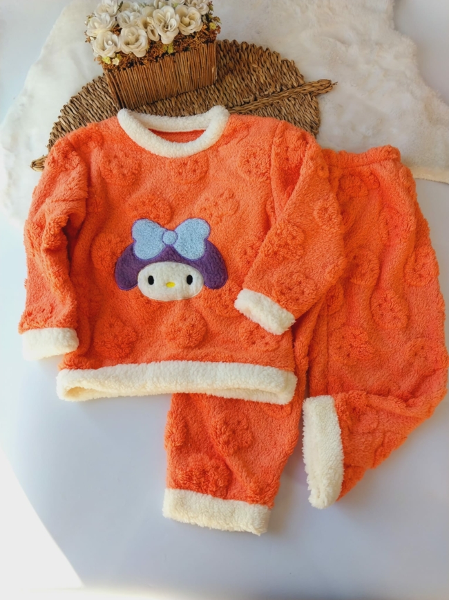 Pijama Peluche My Melody - Naranja