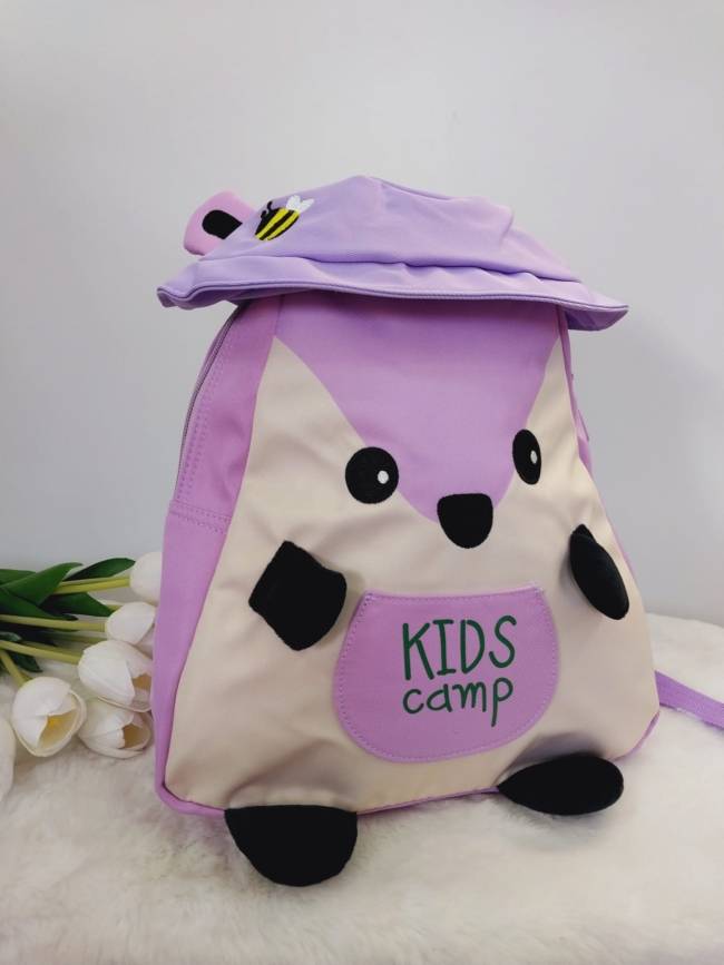 Mochila Kids Camp con Gorro
