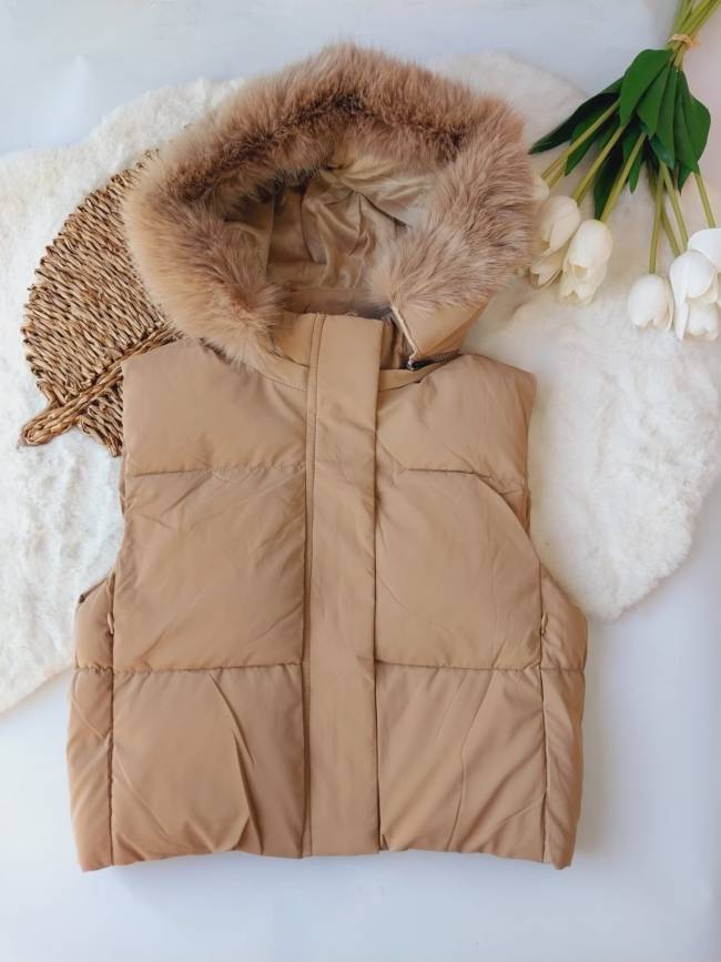 Chaleco Impermeable c/Capucha