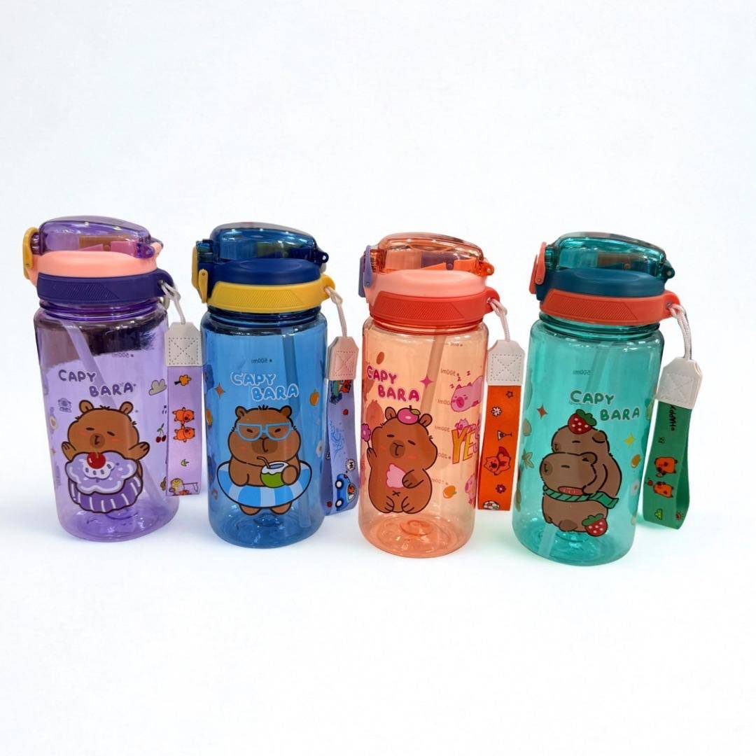 Botella Capybara Colores 600ml