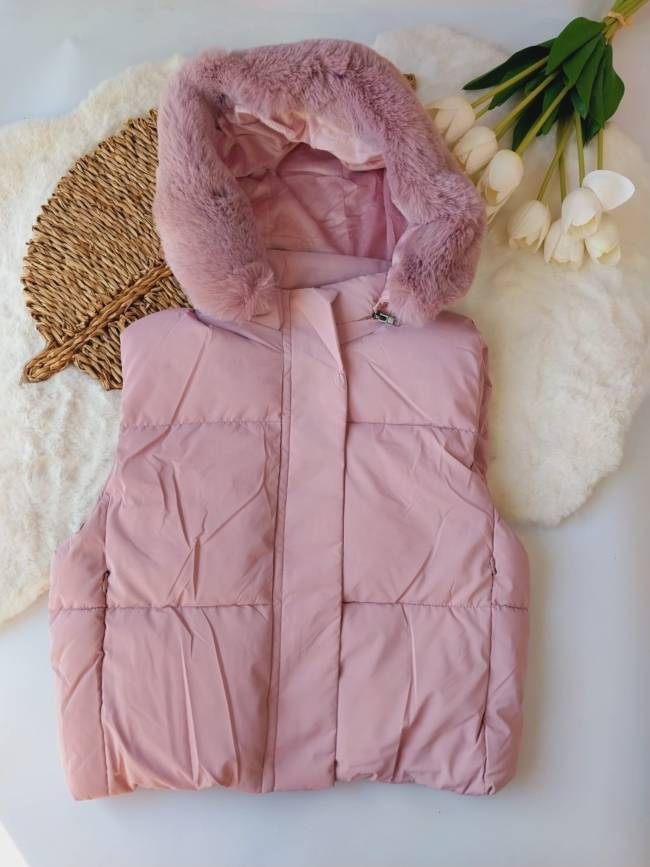 Chaleco Impermeable c/Capucha