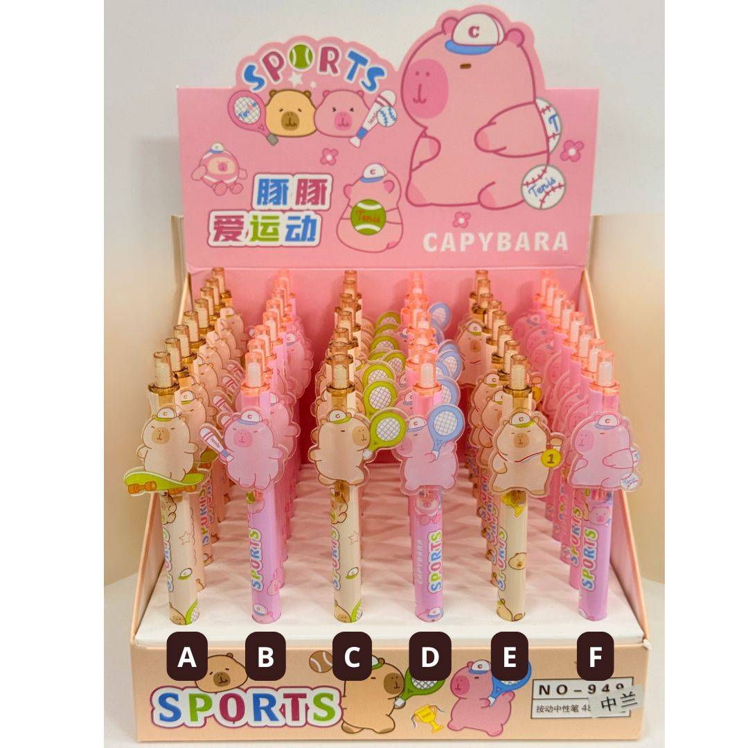Lapicera Capybara Sports