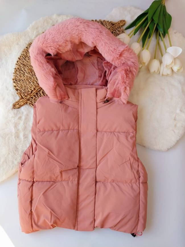 Chaleco Impermeable c/Capucha