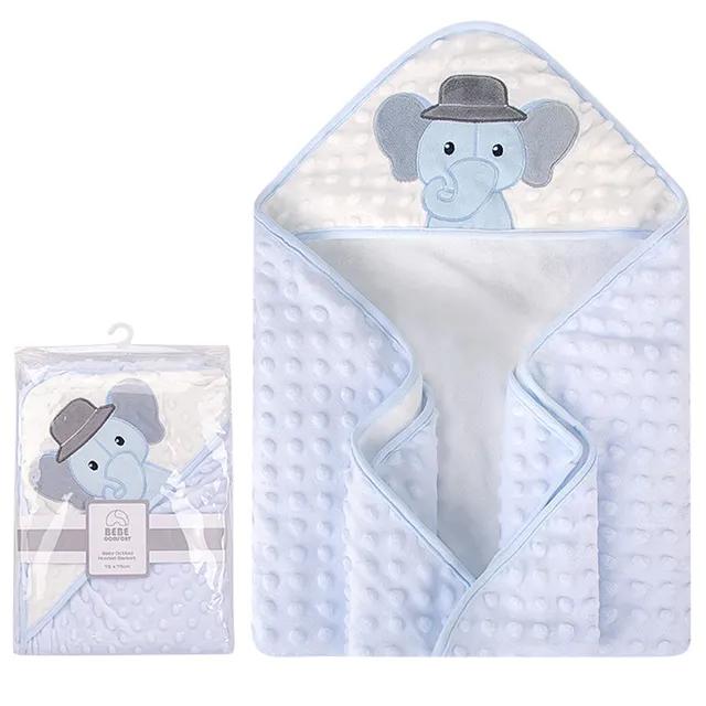 Manta Suave Plush - Elefante